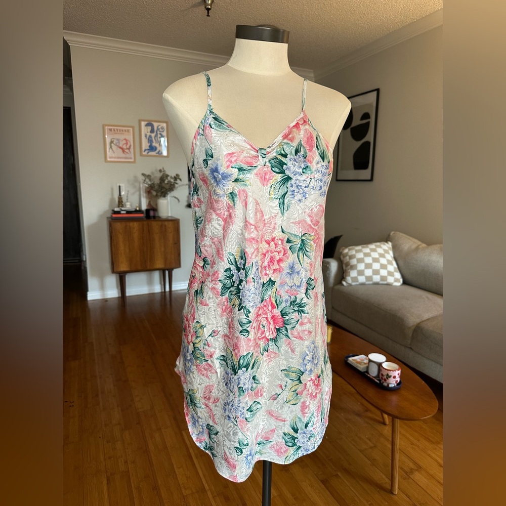 Floral Print Women's Nightgown